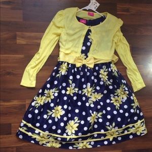Cute spring girls dress